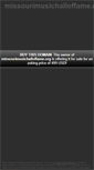 Mobile Screenshot of missourimusichalloffame.org